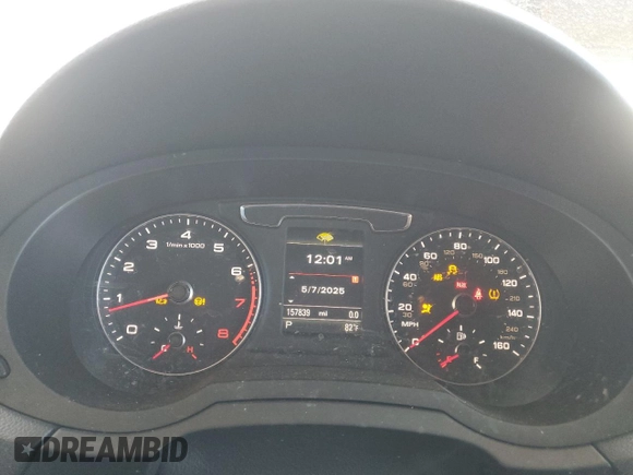 2018 Audi Q3 Premium with VIN WA1BCCFS9JR033287, listed as a Copart auction lot 58251185 with 157,839 mi miles and Salvage title. Bid and sale history available at DreamBid. Image 9.