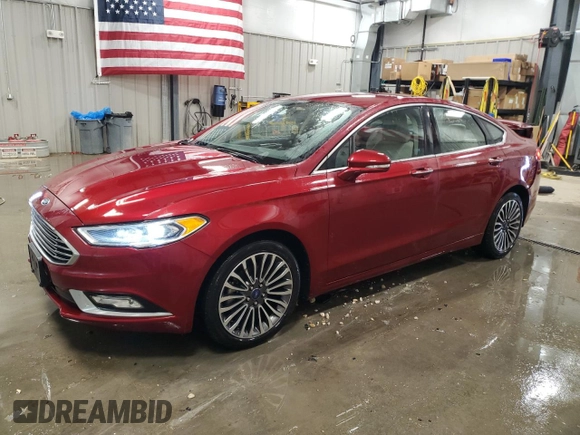 2018 Ford Fusion Titanium with VIN 3FA6P0D99JR154311, listed as a Copart auction lot 53546035 with 91,425 mi miles and Salvage title. Bid and sale history available at DreamBid. Image 1.