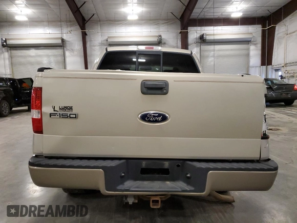 2006 Ford F-150 XLT z VIN 1FTPW14V96KD95687, wystawiony jako Copart lot #61587735 z przebiegiem 185 330 mil mil oraz Szkoda całkowita • Salvage title. Historia ofert i sprzedaży dostępna na DreamBid. Obrazek 6.