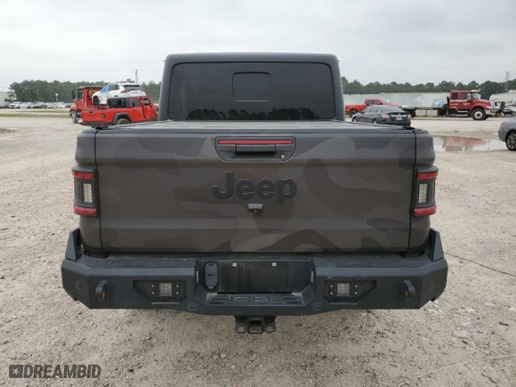 2021 Jeep Gladiator Texas Trail with VIN 1C6JJTAM7ML546309, listed as a Copart auction lot 67405254 with 0 mi miles and Salvage Title. Bid and sale history available at carsss.com. Image 6.