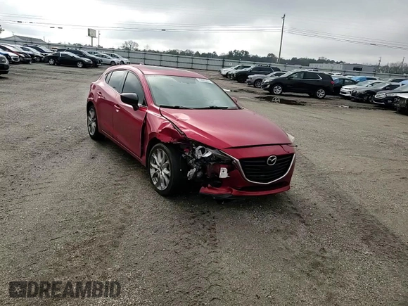 2015 Mazda 3 S Grand Touring with VIN JM1BM1M30F1263194, listed as a Copart auction lot 42605305 with 156,614 mi miles and Salvage Title. Bid and sale history available at DreamBid. Image 10.