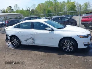 2024 Chevrolet Malibu RS with VIN 1G1ZG5ST4RF137453, listed as a IAAI auction lot 42063825 with 3,155 mi miles and . Bid and sale history available at carsss.com. Image 6.