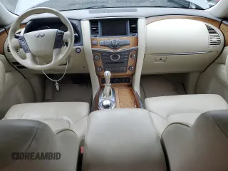 2012 Infiniti QX56 7-passenger z VIN JN8AZ2NE6C9021661, wystawiony jako Copart lot #54956795 z przebiegiem 106 037 mil mil oraz Tytuł czysty. Historia ofert i sprzedaży dostępna na DreamBid. Obrazek 8.