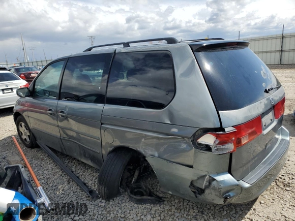 2000 Honda Odyssey EX with VIN 2HKRL1860YH532814, listed as a Copart auction lot 51780855 with 186,328 mi miles and Salvage Title. Bid and sale history available at DreamBid. Image 2.