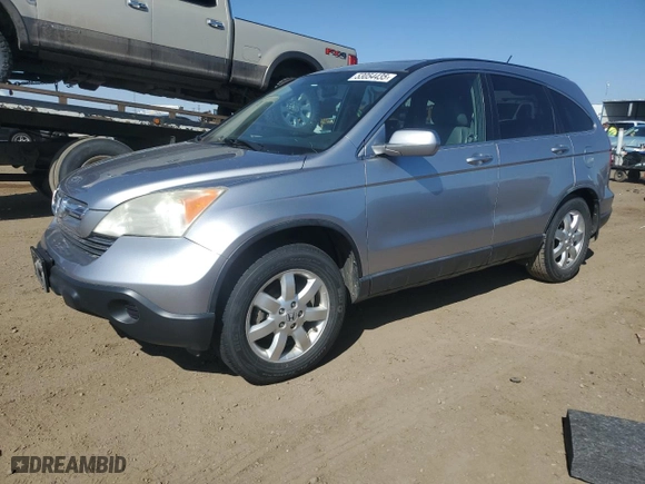 2008 Honda CR-V EX-L with VIN JHLRE48708C015242, listed as a Copart auction lot 53054435 with 604,716 mi miles and Clean Title. Bid and sale history available at carsss.com. Image 1.