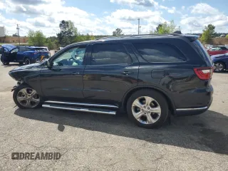 2014 Dodge Durango Limited z VIN 1C4RDHDG5EC313892, wystawiony jako Copart lot #52634355 z przebiegiem 167 053 mil mil oraz Szkoda całkowita • Salvage title. Historia ofert i sprzedaży dostępna na DreamBid. Obrazek 2.