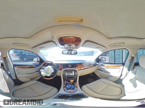 2008 Jaguar XJ Vanden Plas with VIN SAJWA82B08SH20004, listed as a Copart auction lot 87594075 with 130,172 mi miles and Salvage Title. Bid and sale history available at carsss.com. Image 13.