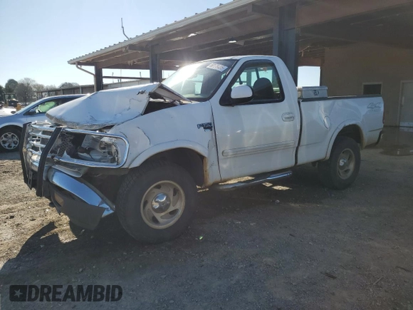 2000 Ford F-150 XL with VIN 1FTRF18W0YNB59622, listed as a Copart auction lot 50178485 with 264,057 mi miles and Salvage title. Bid and sale history available at DreamBid. Image 1.