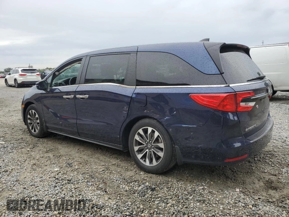 2023 Honda Odyssey EX-L with VIN 5FNRL6H69PB006143, listed as a Copart auction lot 46552245 with 30,674 mi miles and Salvage Title. Bid and sale history available at carsss.com. Image 2.