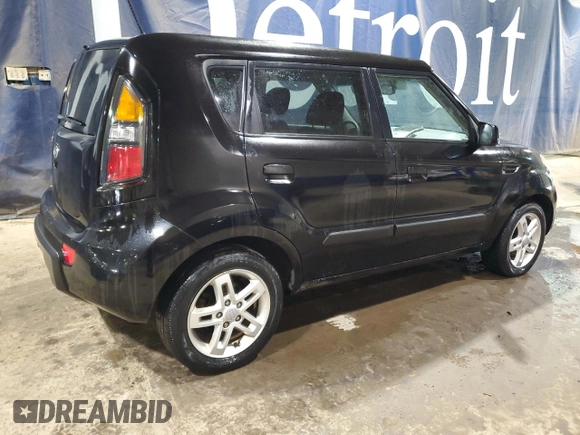 2010 Kia Soul + with VIN KNDJT2A23A7189050, listed as a Copart auction lot 50675535 with 37,353 mi miles and Salvage Title. Bid and sale history available at carsss.com. Image 3.