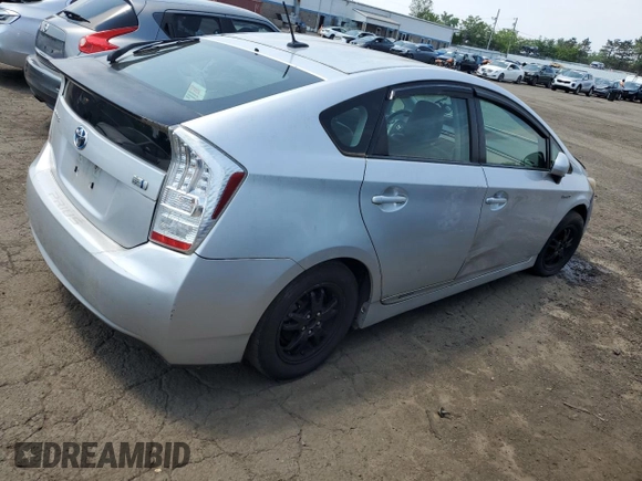 2011 Toyota Prius I with VIN JTDKN3DU0B5308140, listed as a Copart auction lot 60757735 with Not provided miles and Clean title. Bid and sale history available at DreamBid. Image 3.