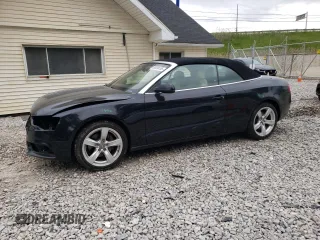 2013 Audi A5 Premium Plus with VIN WAULFAFH7DN010710, listed as a Copart auction lot 56690755 with 72,569 mi miles and Salvage title. Bid and sale history available at DreamBid. Image 1.