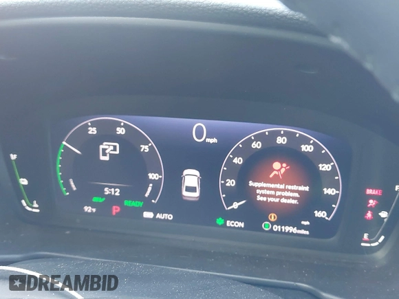2024 Honda Accord Sport with VIN 1HGCY2F54RA091707, listed as a IAAI auction lot 42311738 with 11,996 mi miles and . Bid and sale history available at DreamBid. Image 7.