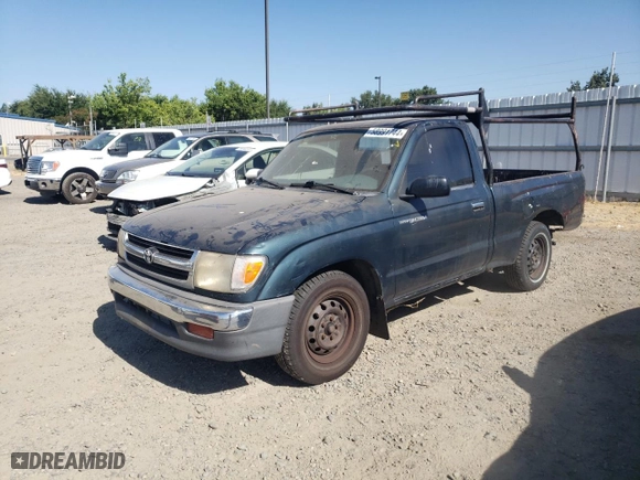 1998 Toyota Tacoma with VIN 4TANL42N4WZ036139, listed as a Copart auction lot 58991744 with 237,375 mi miles and Salvage Title. Bid and sale history available at carsss.com. Image 1.