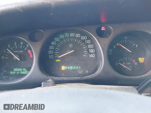 2005 Buick LeSabre Limited with VIN 1G4HR54K15U145724, listed as a IAAI auction lot 41356710 with 283,408 mi miles and . Bid and sale history available at DreamBid. Image 7.