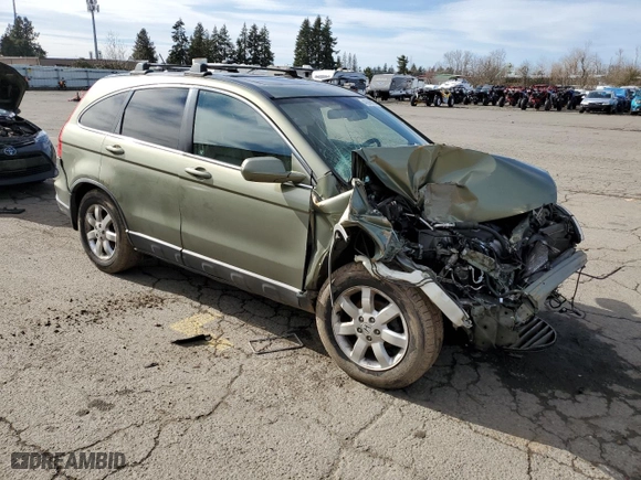 2007 Honda CR-V EX-L with VIN JHLRE38787C008984, listed as a Copart auction lot 46945165 with 180,986 mi miles and Salvage Title. Bid and sale history available at carsss.com. Image 4.