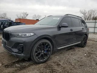 2019 BMW X7 xDrive40i with VIN 5UXCW2C53KL087066, listed as a Copart auction lot 51648255 with 103,436 mi miles and Clean Title. Bid and sale history available at carsss.com. Image 1.