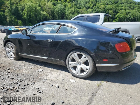 2012 Bentley Continental GT z VIN SCBFR7ZA3CC072773, wystawiony jako Copart lot #57606135 z przebiegiem 26 275 mil mil oraz Szkody całkowita. Historia ofert i sprzedaży dostępna na DreamBid. Obrazek 2.