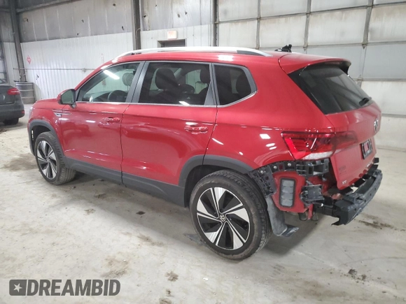 2024 Volkswagen Taos SE z VIN 3VVVX7B29RM087529, wystawiony jako Copart lot #50750745 z przebiegiem 6 936 mil mil oraz Szkoda całkowita • Salvage title. Historia ofert i sprzedaży dostępna na DreamBid. Obrazek 2.