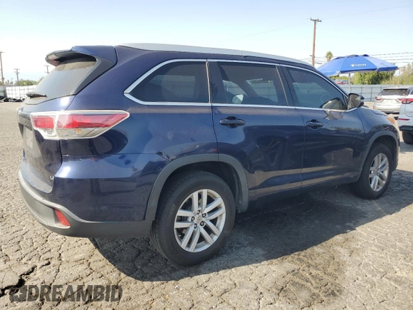 2015 Toyota Highlander LE z VIN 5TDZARFH1FS015053, wystawiony jako Copart lot #58525915 z przebiegiem 182 304 mil mil oraz Szkoda całkowita • Salvage title. Historia ofert i sprzedaży dostępna na DreamBid. Obrazek 3.
