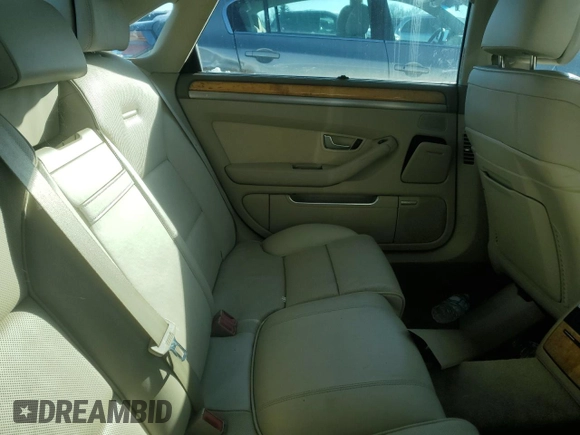 2008 Audi A8 L 4.2L with VIN WAUMV94E18N008231, listed as a Copart auction lot 44801515 with 0 mi miles and Salvage Title. Bid and sale history available at carsss.com. Image 10.
