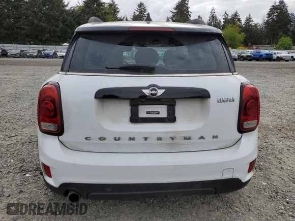 2018 MINI Countryman Cooper with VIN WMZYS7C30J3B63231, listed as a Copart auction lot 56427645 with 69,222 mi miles and Salvage title. Bid and sale history available at DreamBid. Image 6.