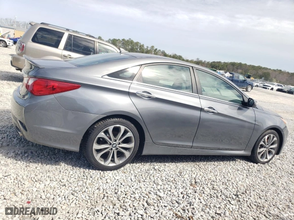 2014 Hyundai Sonata SE with VIN 5NPEC4AC2EH814965, listed as a Copart auction lot 48360215 with 161,156 mi miles and Clean Title. Bid and sale history available at carsss.com. Image 3.