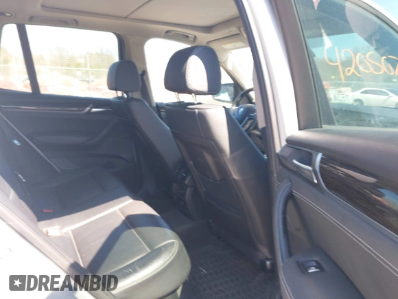 2015 BMW X3 xDrive28i with VIN 5UXWX9C5XF0D47850, listed as a IAAI auction lot 42050723 with 93,459 mi miles and . Bid and sale history available at DreamBid. Image 8.