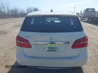 2017 Mercedes-Benz B Electric Drive with VIN WDDVP9ABXHJ016806, listed as a IAAI auction lot 41808836 with 47,325 mi miles and . Bid and sale history available at DreamBid. Image 16.