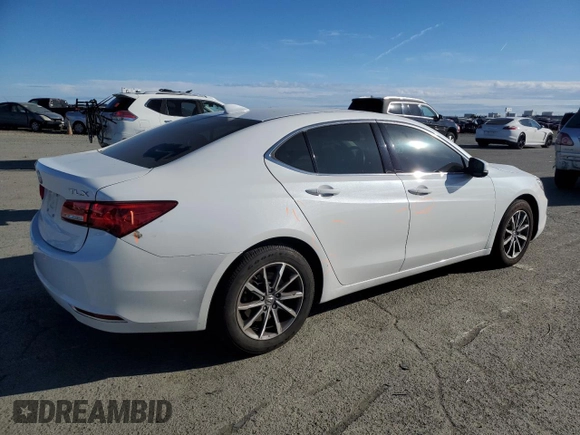 2020 Acura TLX w/Technology Pkg with VIN 19UUB1F53LA014074, listed as a Copart auction lot 48021675 with 39,445 mi miles and Salvage Title. Bid and sale history available at carsss.com. Image 3.