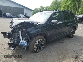 2025 Subaru Forester Premium with VIN JF2SLDDC0SH411044, listed as a Copart auction lot 58625595 with 12,681 mi miles and Salvage title. Bid and sale history available at DreamBid. Image 1.