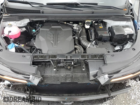 2025 Kia Carnival SX Prestige with VIN KNDNE5K33S6479557, listed as a Copart auction lot 79474994 with 327 mi miles and Salvage Title. Bid and sale history available at DreamBid. Image 13.