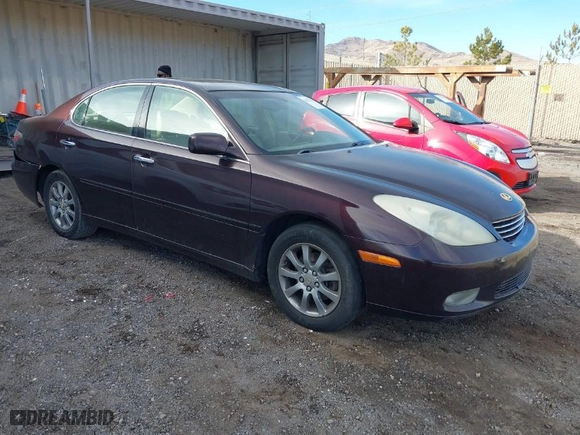 2003 Lexus ES 300 with VIN JTHBF30G730120905, listed as a IAAI auction lot 41271176 with NaN miles. Bid and sale history available at carsss.com. Image 1.