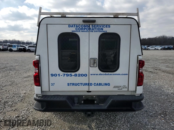 2020 Chevrolet Silverado 1500 Work Truck with VIN 3GCNWAEH8LG106494, listed as a Copart auction lot 45285445 with 94,317 mi miles and Salvage Title. Bid and sale history available at DreamBid. Image 6.