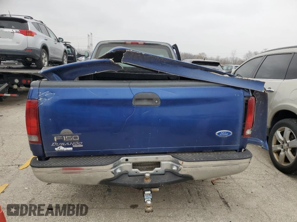 1997 Ford F-150 with VIN 1FTDF1724VKC02428, listed as a Copart auction lot 82011644 with 111,520 mi miles and Salvage title. Bid and sale history available at DreamBid. Image 6.