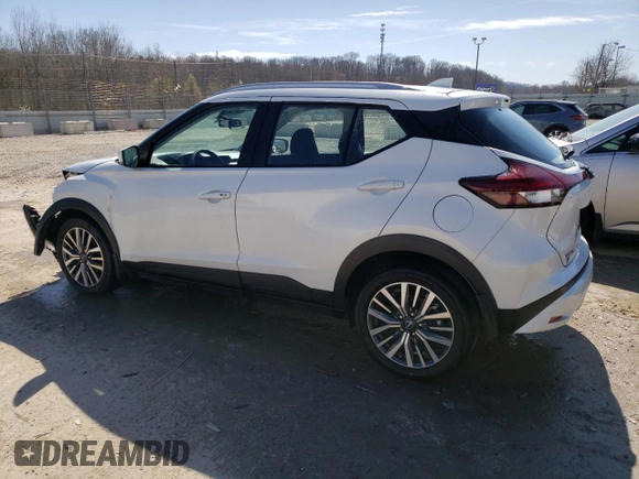 2024 Nissan Kicks SV with VIN 3N1CP5CV4RL473237, listed as a Copart auction lot 49705405 with 19,768 mi miles and Salvage Title. Bid and sale history available at DreamBid. Image 2.