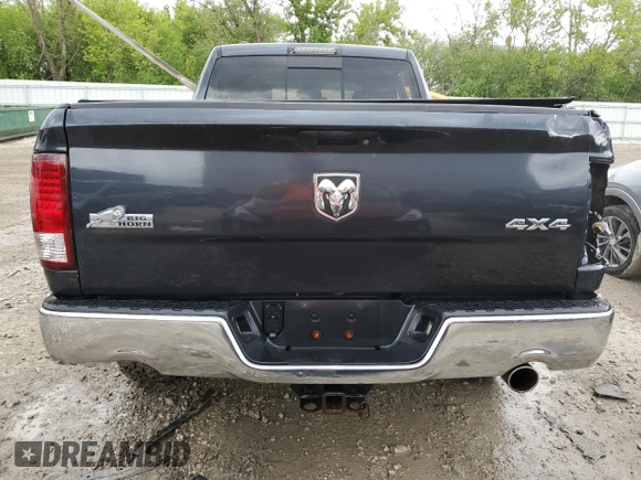 2015 Ram 1500 Big Horn with VIN 1C6RR7GT4FS512807, listed as a Copart auction lot 57599185 with 158,148 mi miles and Non repairable. Bid and sale history available at DreamBid. Image 6.