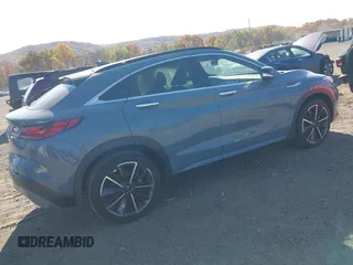 2023 Infiniti QX55 Essential with VIN 3PCAJ5KR6PF115918, listed as a IAAI auction lot 40584505 with 8,229 mi miles and . Bid and sale history available at DreamBid. Image 4.