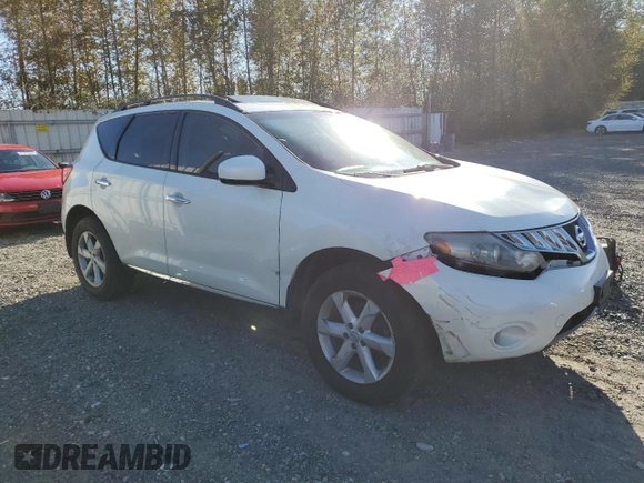 2010 Nissan Murano SL with VIN JN8AZ1MW2AW107407, listed as a Copart auction lot 71677534 with 189,402 mi miles and Clean Title. Bid and sale history available at carsss.com. Image 4.