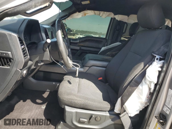 2020 Ford F-150 XL with VIN 1FTEW1E56LKE93027, listed as a Copart auction lot 48920305 with 161,133 mi miles and Salvage Title. Bid and sale history available at carsss.com. Image 7.