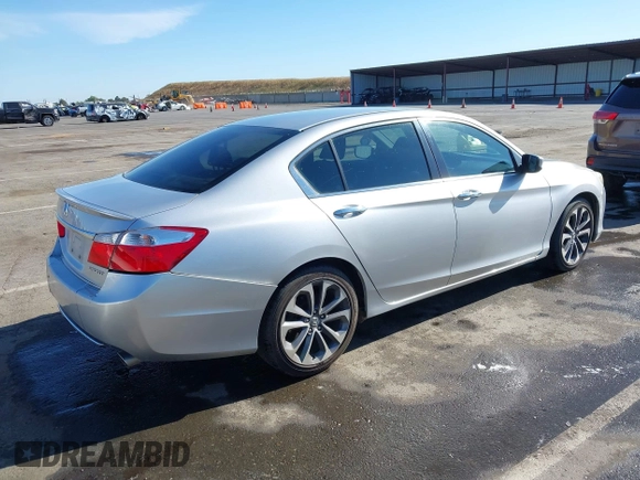 2014 Honda Accord Sport with VIN 1HGCR2F51EA284257, listed as a IAAI auction lot 42185473 with 86,651 mi miles and . Bid and sale history available at DreamBid. Image 4.