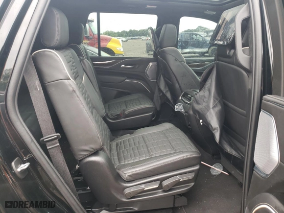 2024 Cadillac Escalade Sport Platinum with VIN 1GYS4GKT1RR126402, listed as a Copart auction lot 64474494 with 15,333 mi miles and Salvage Title. Bid and sale history available at carsss.com. Image 11.