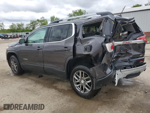 2017 GMC Acadia SLT with VIN 1GKKNMLS6HZ281974, listed as a Copart auction lot 57974395 with Not provided miles and Salvage title. Bid and sale history available at DreamBid. Image 2.