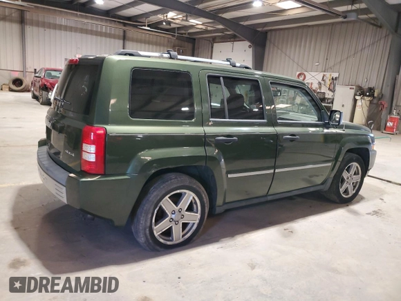 2008 Jeep Patriot Limited with VIN 1J8FF48W78D577601, listed as a Copart auction lot 50156355 with 221,652 mi miles and Clean title. Bid and sale history available at DreamBid. Image 3.