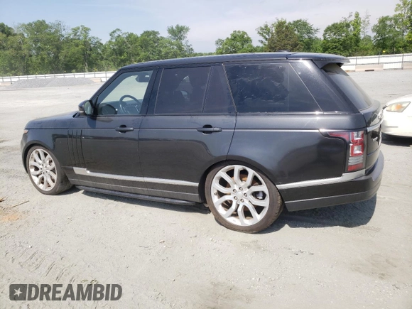 2014 Land Rover Range Rover Supercharged with VIN SALGS2TF7EA154560, listed as a Copart auction lot 55447795 with 113,671 mi miles and Clean Title. Bid and sale history available at DreamBid. Image 2.