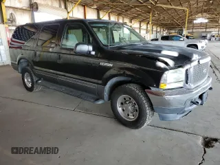 2002 Ford Excursion Special Serv with VIN 1FMNU40L72EA97811, listed as a Copart auction lot 53998115 with 190,515 mi miles and Salvage Title. Bid and sale history available at DreamBid. Image 4.