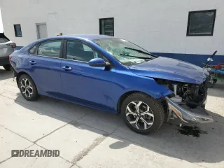 2019 Kia Forte LXS with VIN 3KPF24AD0KE011054, listed as a Copart auction lot 51928455 with 63,155 mi miles and Salvage title. Bid and sale history available at DreamBid. Image 4.