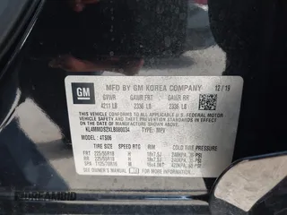 2020 Buick Encore GX Select z VIN KL4MMDS2XLB080034, wystawiony jako IAAI lot #42400884 z przebiegiem 67 632 mil mil oraz . Historia ofert i sprzedaży dostępna na DreamBid. Obrazek 9.