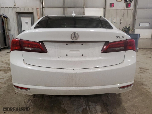 2016 Acura TLX with VIN 19UUB1F34GA012189, listed as a Copart auction lot 43528195 with 111,663 mi miles and Salvage Title. Bid and sale history available at carsss.com. Image 6.