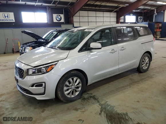 2019 Kia Sedona L with VIN KNDMA5C13K6535498, listed as a Copart auction lot 47900475 with 190,396 mi miles and Clean Title. Bid and sale history available at carsss.com. Image 1.